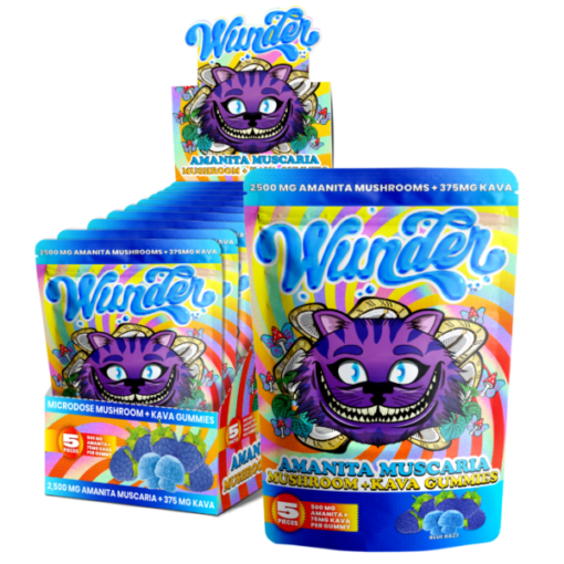 BLUE RAZZ 2500MG WUNDER AMANITA MUSCARIA GUMMIES - Image 2