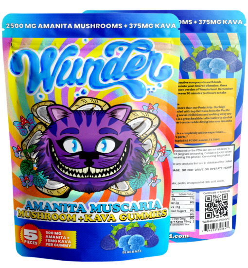 wunder entheogenic nootropic blend mushroom gummies